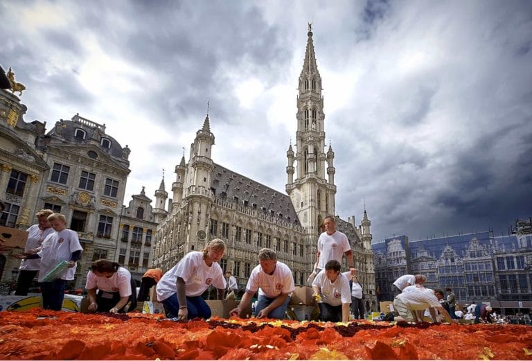 le tapis de fleur de bruxelles