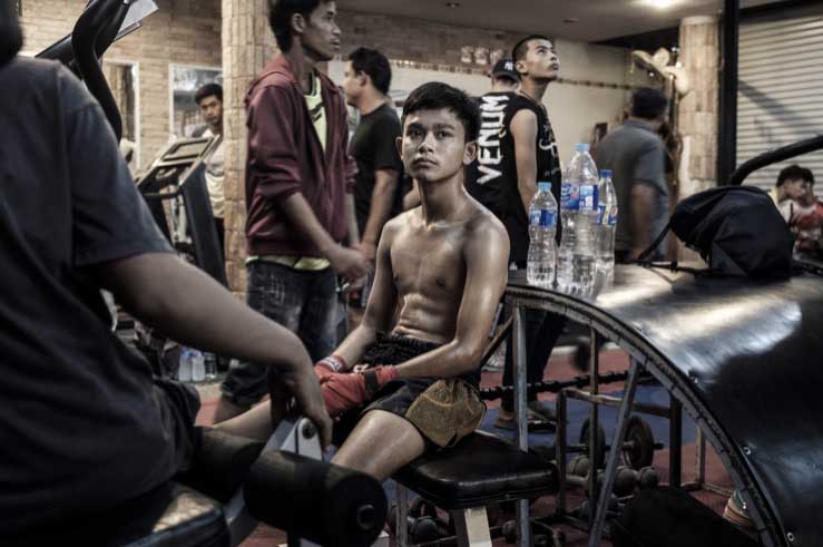 Reportage photo sur la Boxe Thai