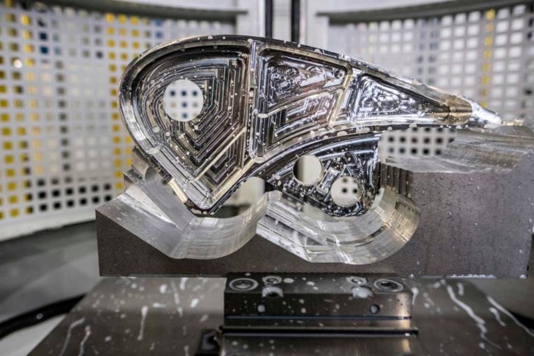 mettre en évidence une pièce usinée