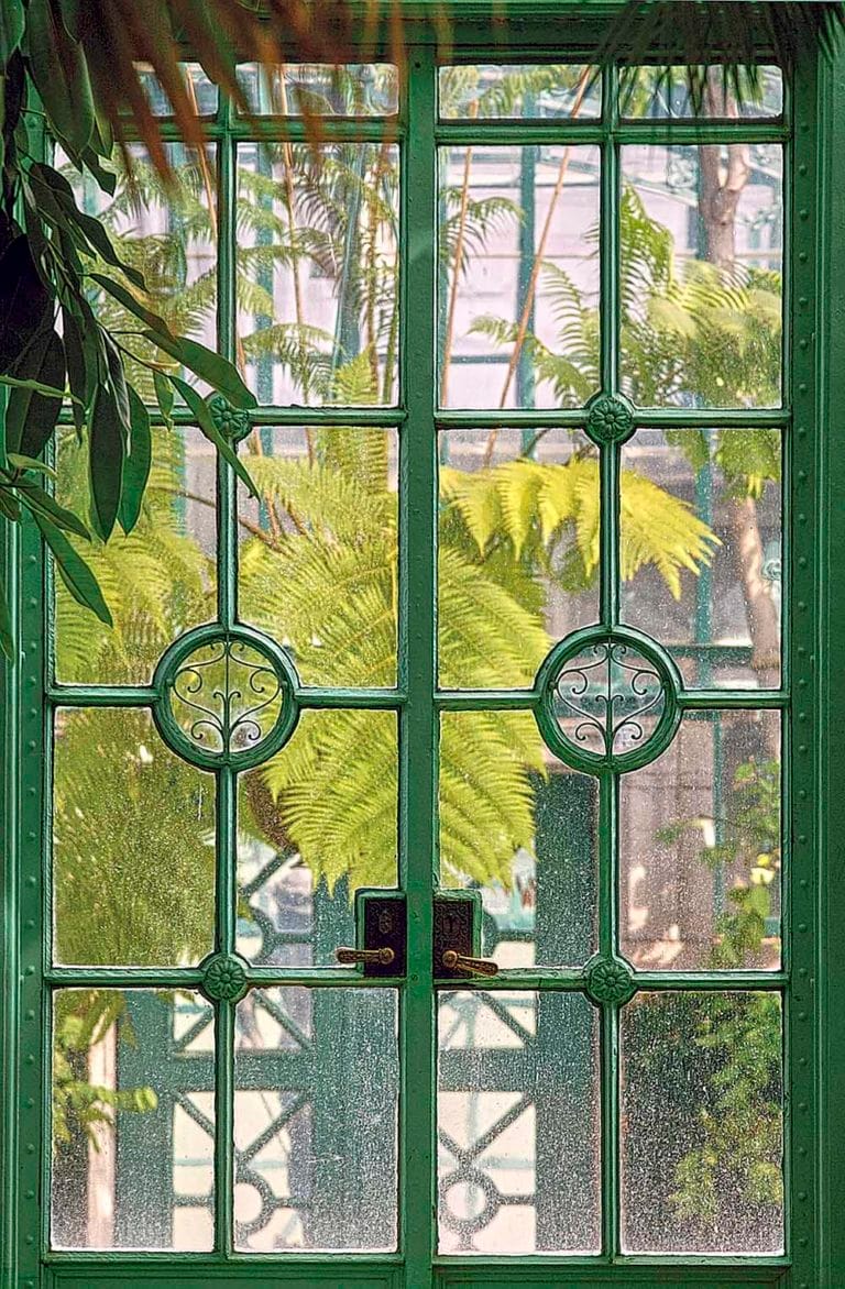 Photo des serres royales de Laeken