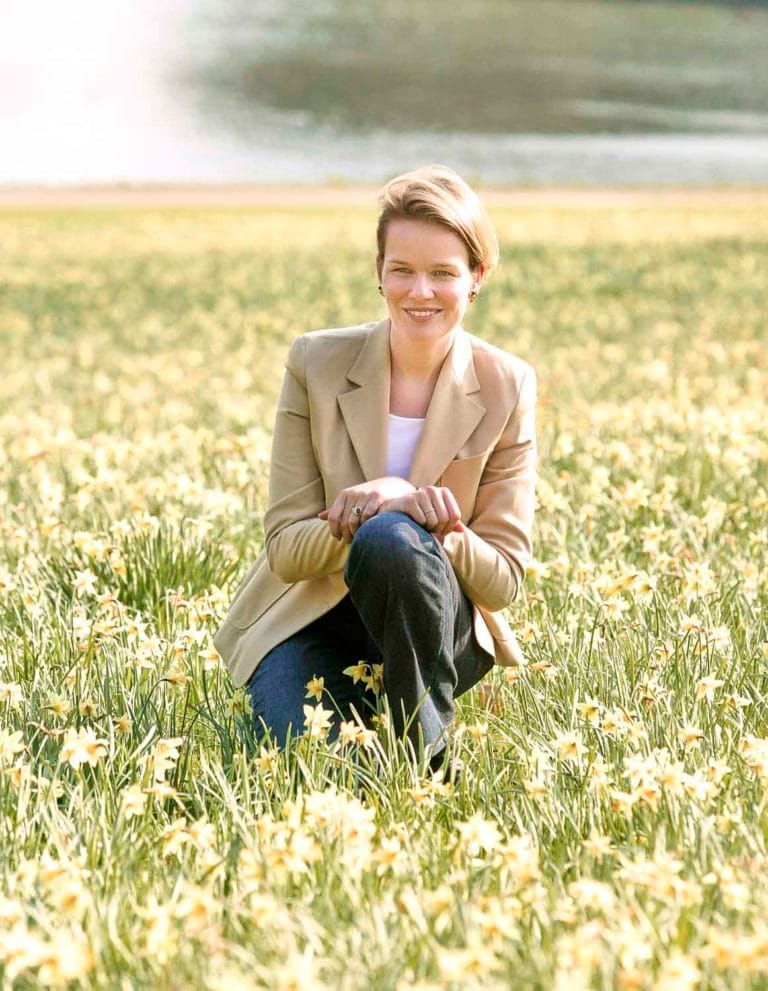 Photo exclusive de la Reine Mathilde