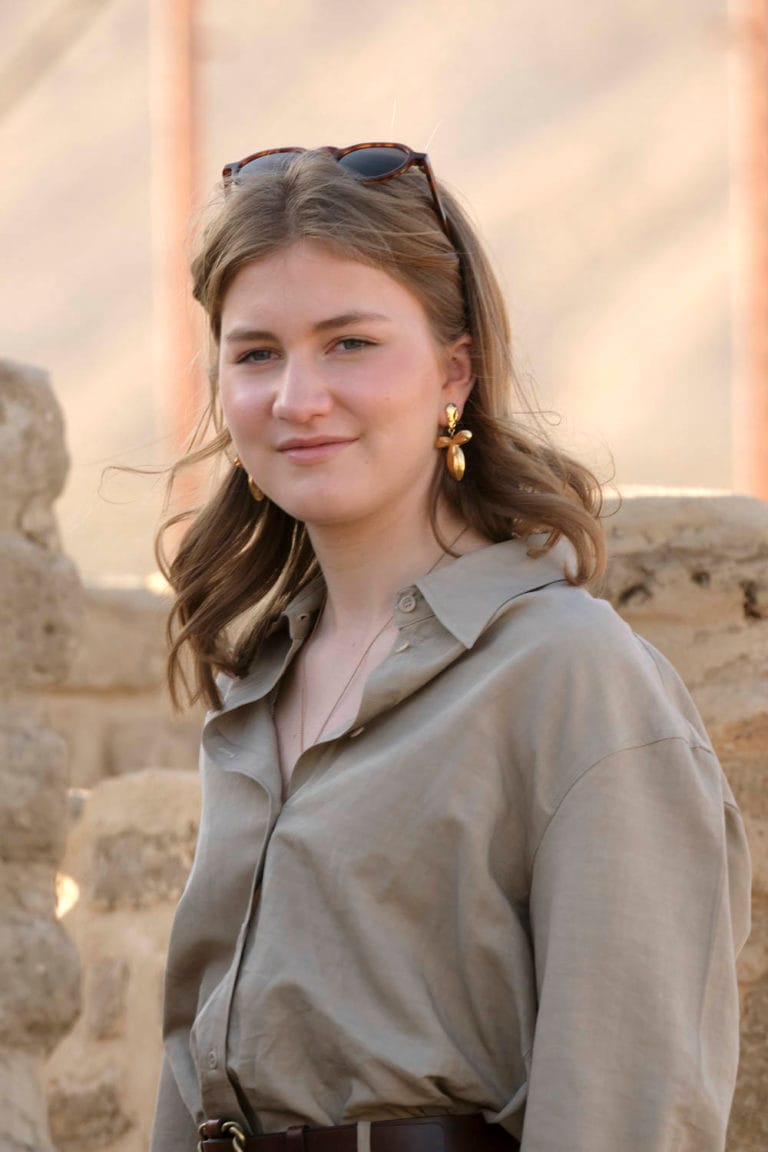 portraits de la reine Mathilde et de la Princesse Elisabeth